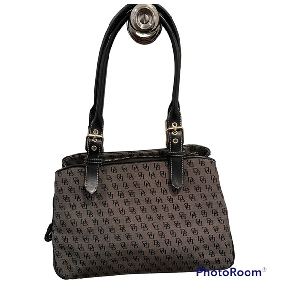 Black and gray Dooney&Bourke purse/bag - Picture 2 of 7